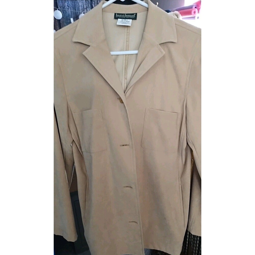Harve Bernard By Bernard Holtzman Camel Colored coat